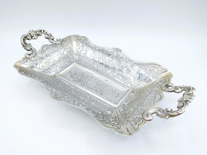 Silver presentation dish, Germany, 1848