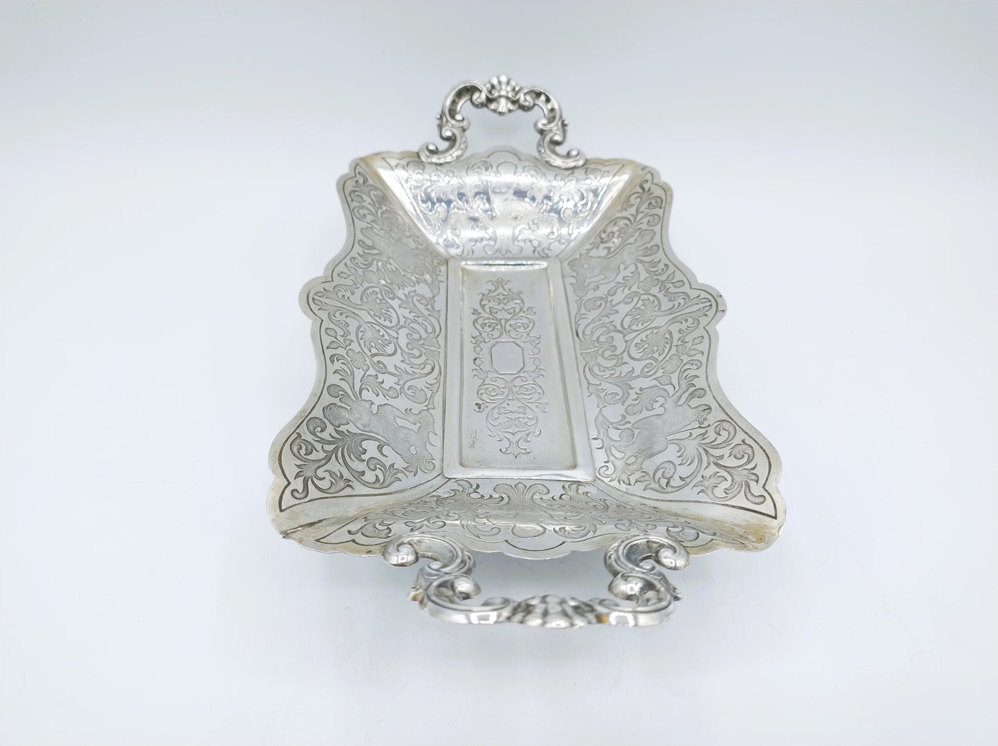 Silver presentation dish, Germany, 1848