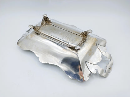 Silver presentation dish, Germany, 1848