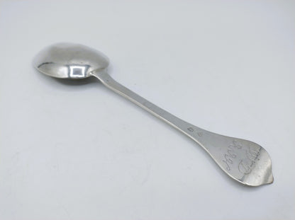 Silver spoon, F. de Booser, Groningen, 1729