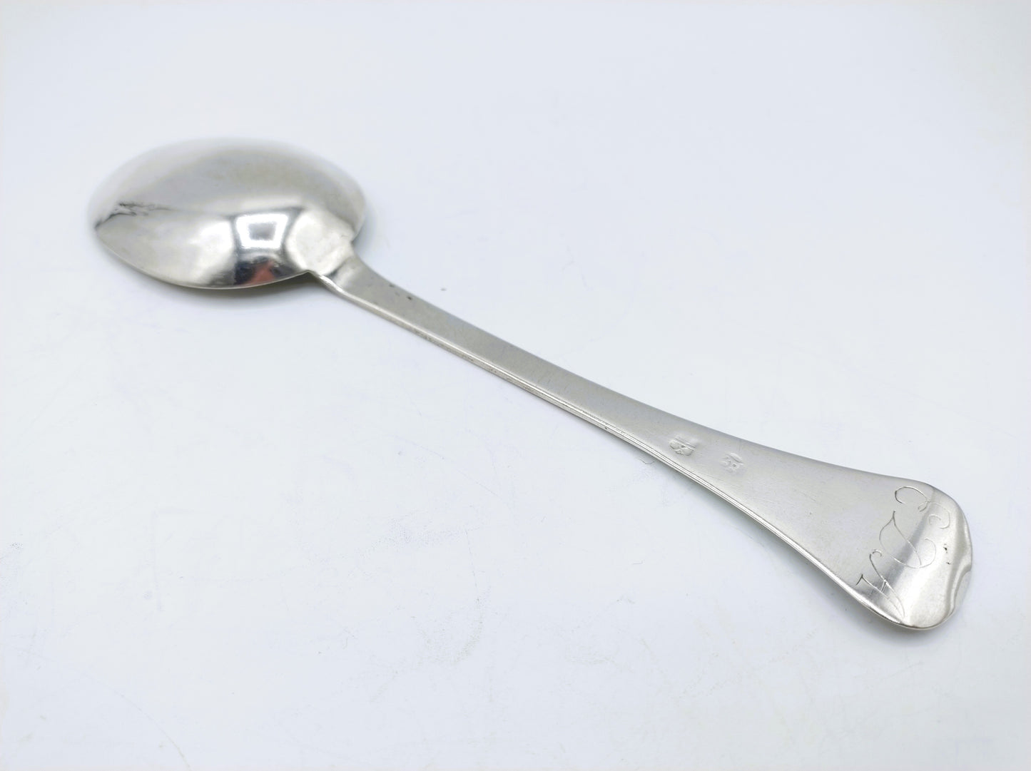 Silver spoon, F. de Booser, Groningen, 1746