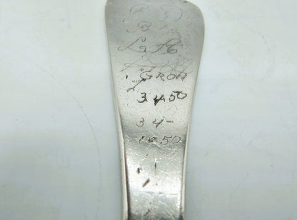 Silver spoon, Groningen, 1725