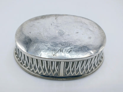 Silver basket, Budapest, 1800