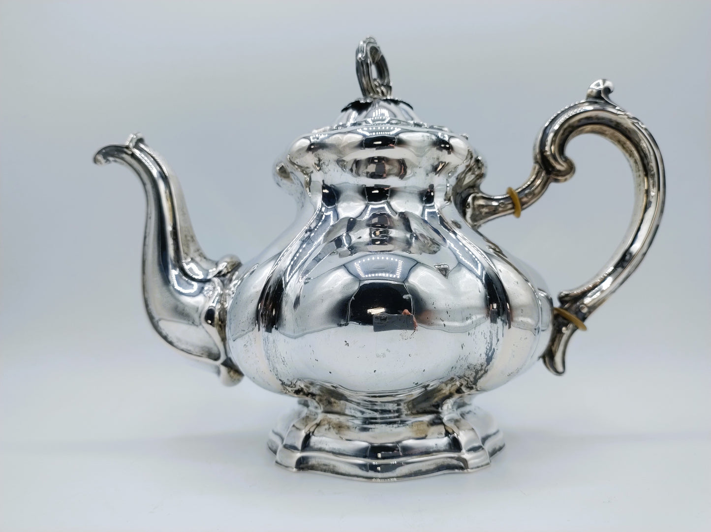 Silver teapot, Germany, ca. 1870