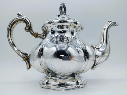 Silver teapot, Germany, ca. 1870