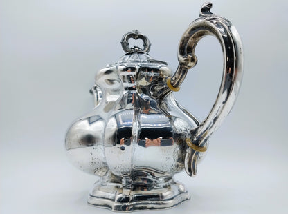 Silver teapot, Germany, ca. 1870