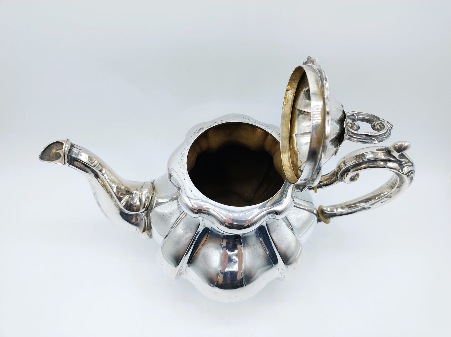 Silver teapot, Germany, ca. 1870