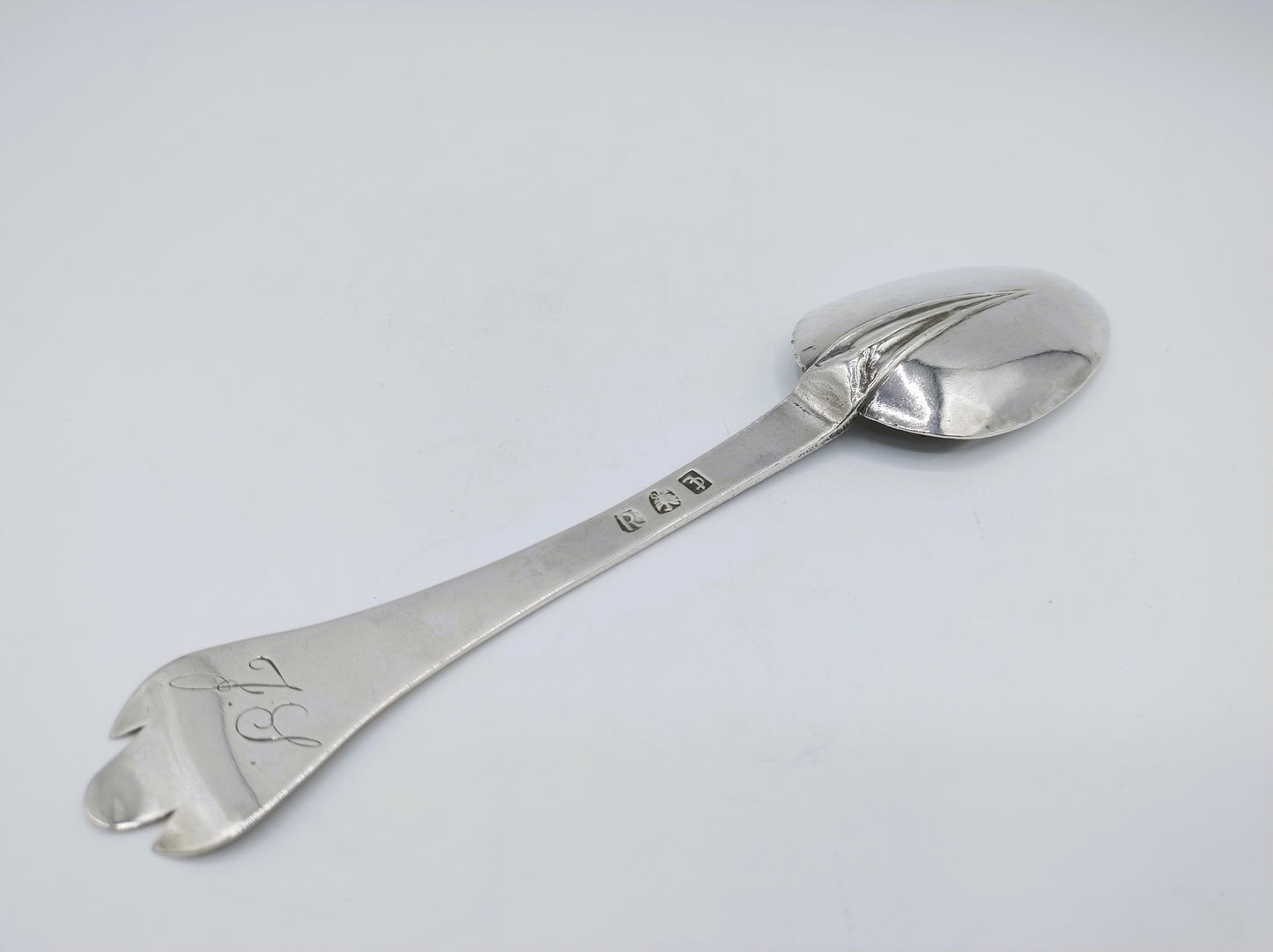 Silver spoon, Claes Luessink Jr, Zutphen, 1696