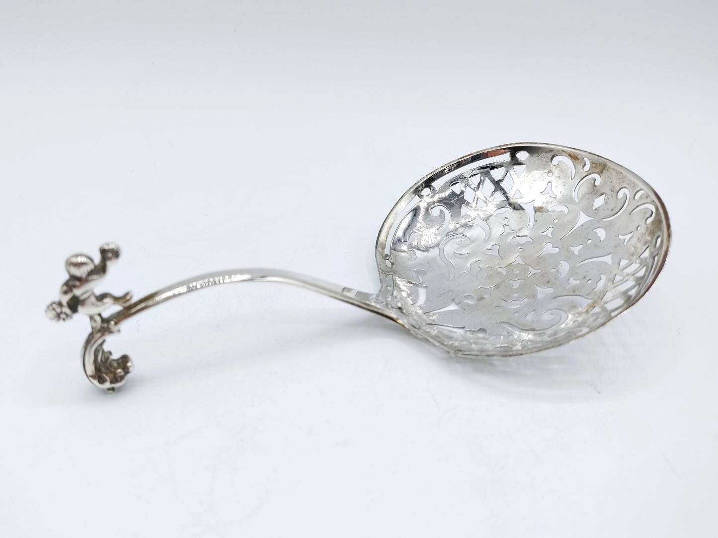 Silver sprinkling spoon, J. van Erkel, Haarlem, ca. 1748