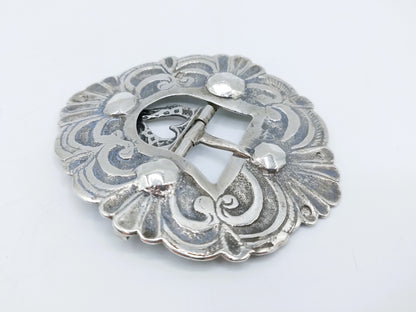 Silver buckle, Gebr. G. and D. Wendels, Middelburg, 1854