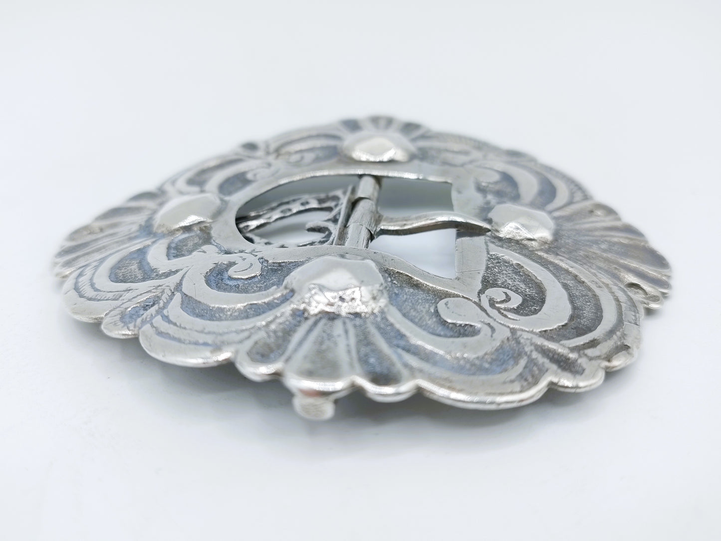 Silver buckle, Gebr. G. and D. Wendels, Middelburg, 1854