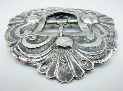 Silver buckle, Gebr. G. and D. Wendels, Middelburg, 1854