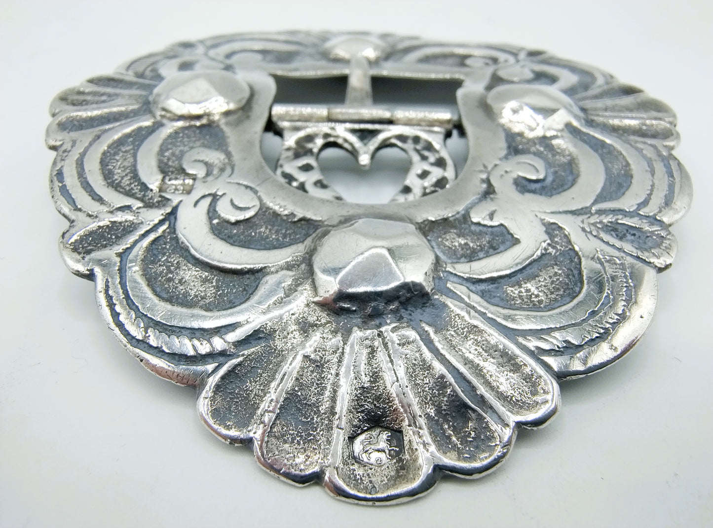 Silver buckle, Gebr. G. and D. Wendels, Middelburg, 1854