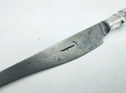 Schager knife with silver handle, 17th century.