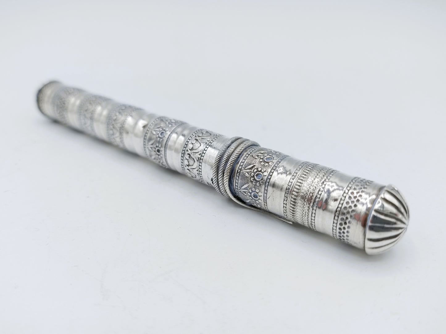 Silver needle case, Wed. van Halteren, Schoonhoven (?), 19th century