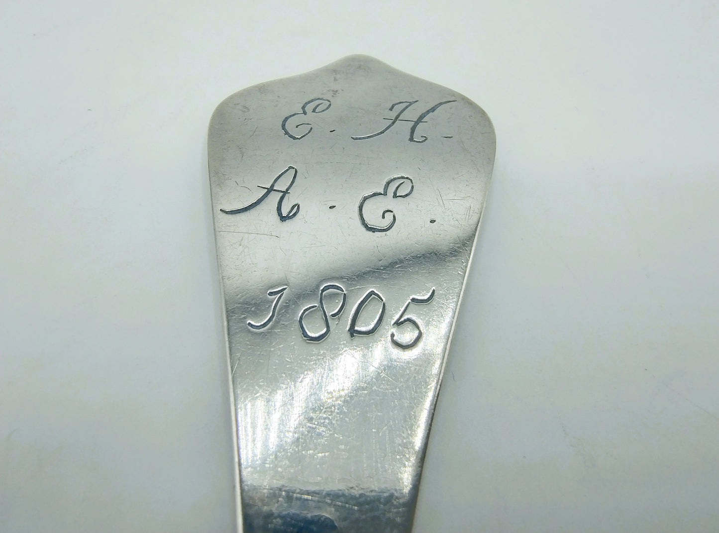 Silver spoon, HW van Giffen, Groningen, 1805