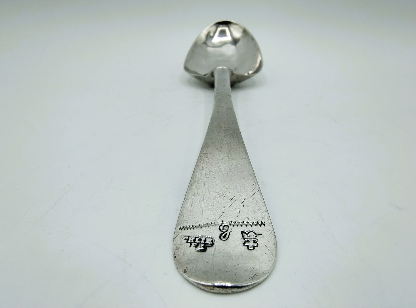 Silver Baltic Sea spoon, Schlieter, Königsberg, 1760