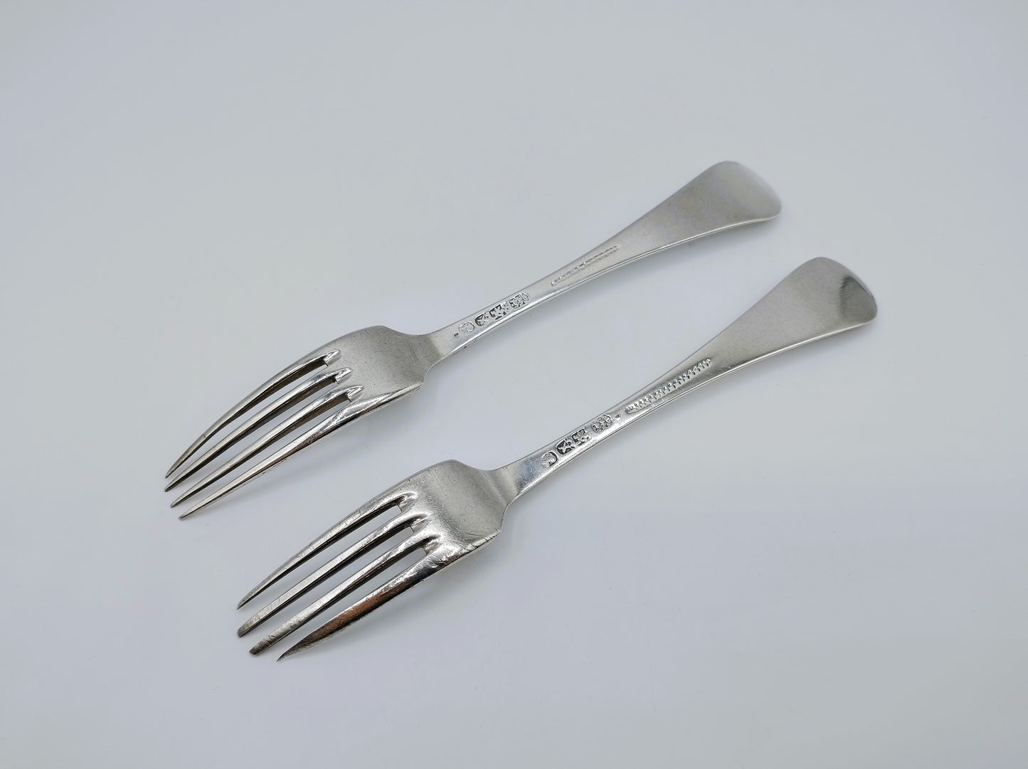 Silver forks, B. Storm, Leeuwarden 1775