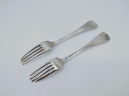 Silver forks, B. Storm, Leeuwarden 1775