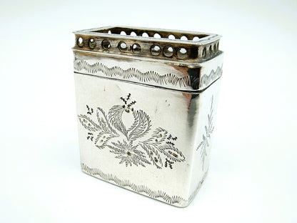 Silver loderein box, P. Kuilenburg, Schoonhoven, 1837