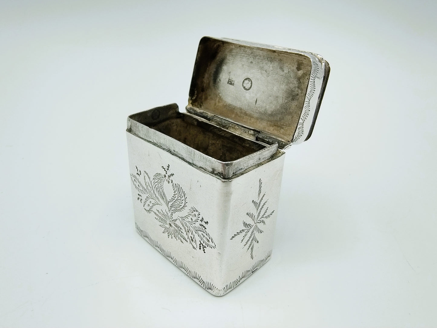 Silver loderein box, P. Kuilenburg, Schoonhoven, 1837