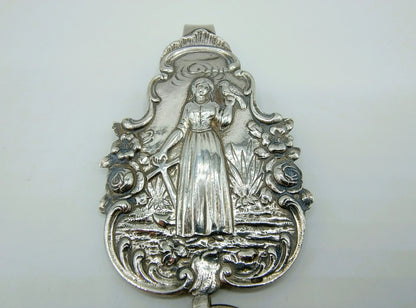 Silver purse bracket with skirt hook, G. Roth, Hanau, ca. 1900