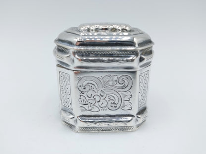 Silver loderein box, Chr. J. Brunings, Joure, 1866