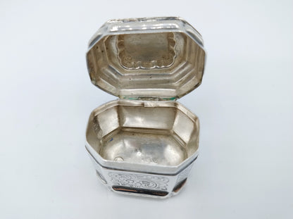 Silver loderein box, Chr. J. Brunings, Joure, 1866