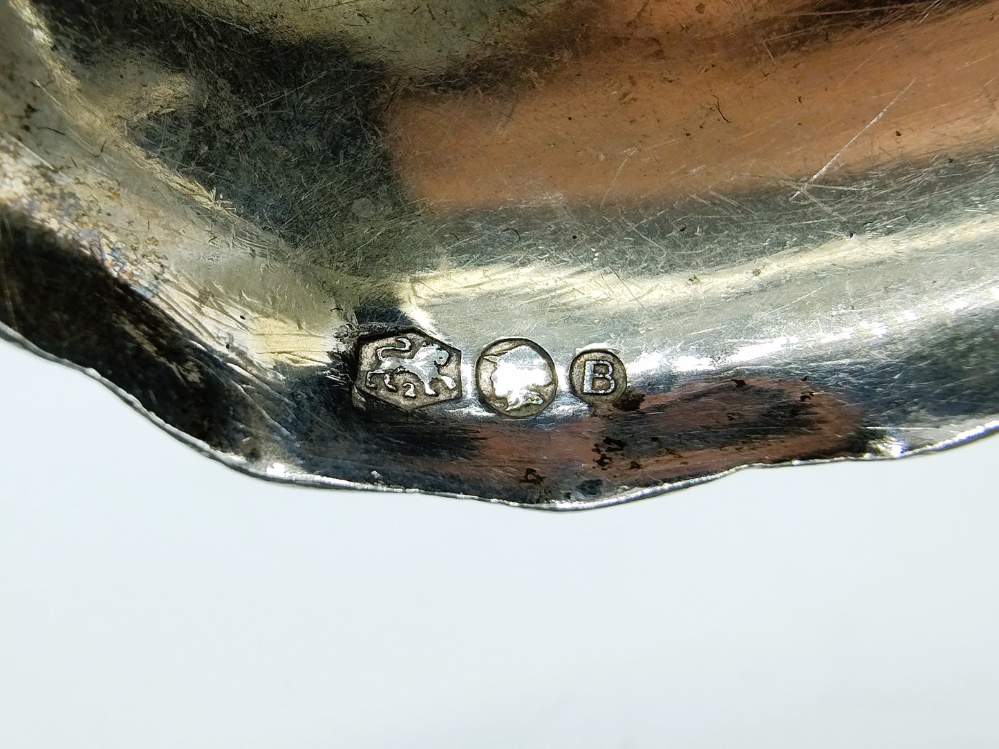 Silver cream spoon, Fa. Bijkamp and Co, Steenwijk, 1936