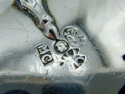 Silver bag bracket with bag hook, C. Murk / AJ de Ruiter, Amsterdam, 1891