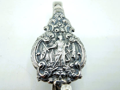 Silver buckle bag, JS Glasouw, H. Hop, Amsterdam, 1782