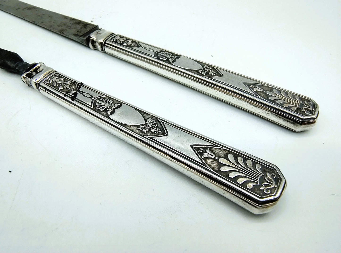 Silver cutlery, France, 19th century