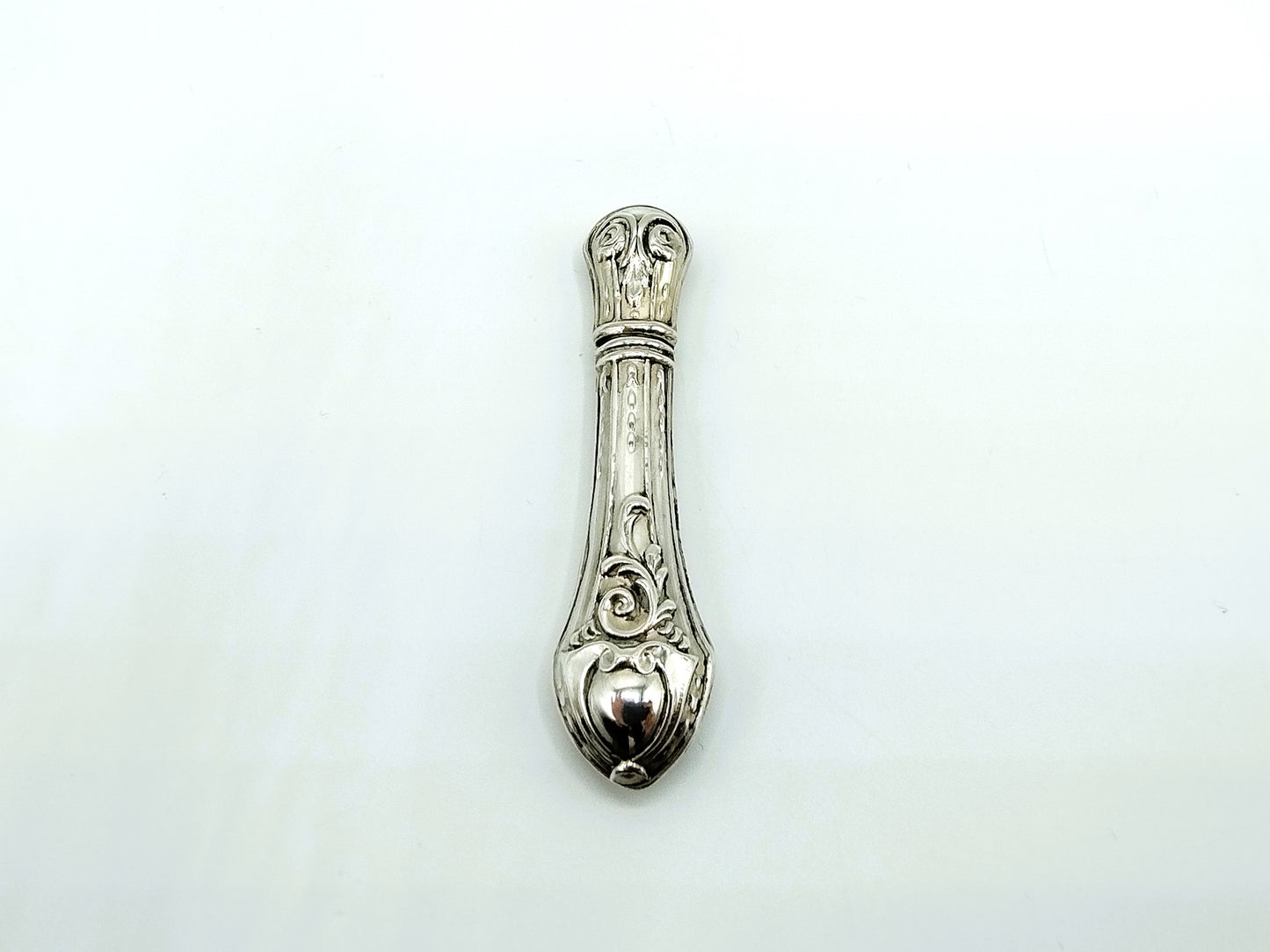 Silver needle case, 925