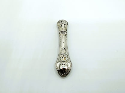 Silver needle case, 925