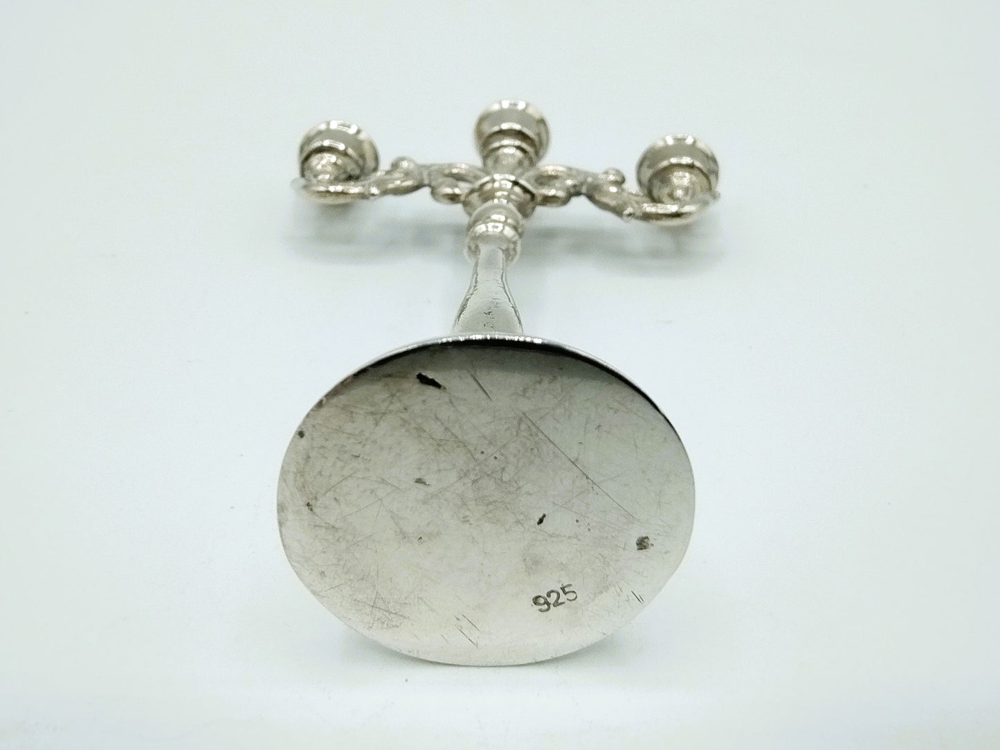 Silver miniature candlestick, D. Aubert, The Hague, 925