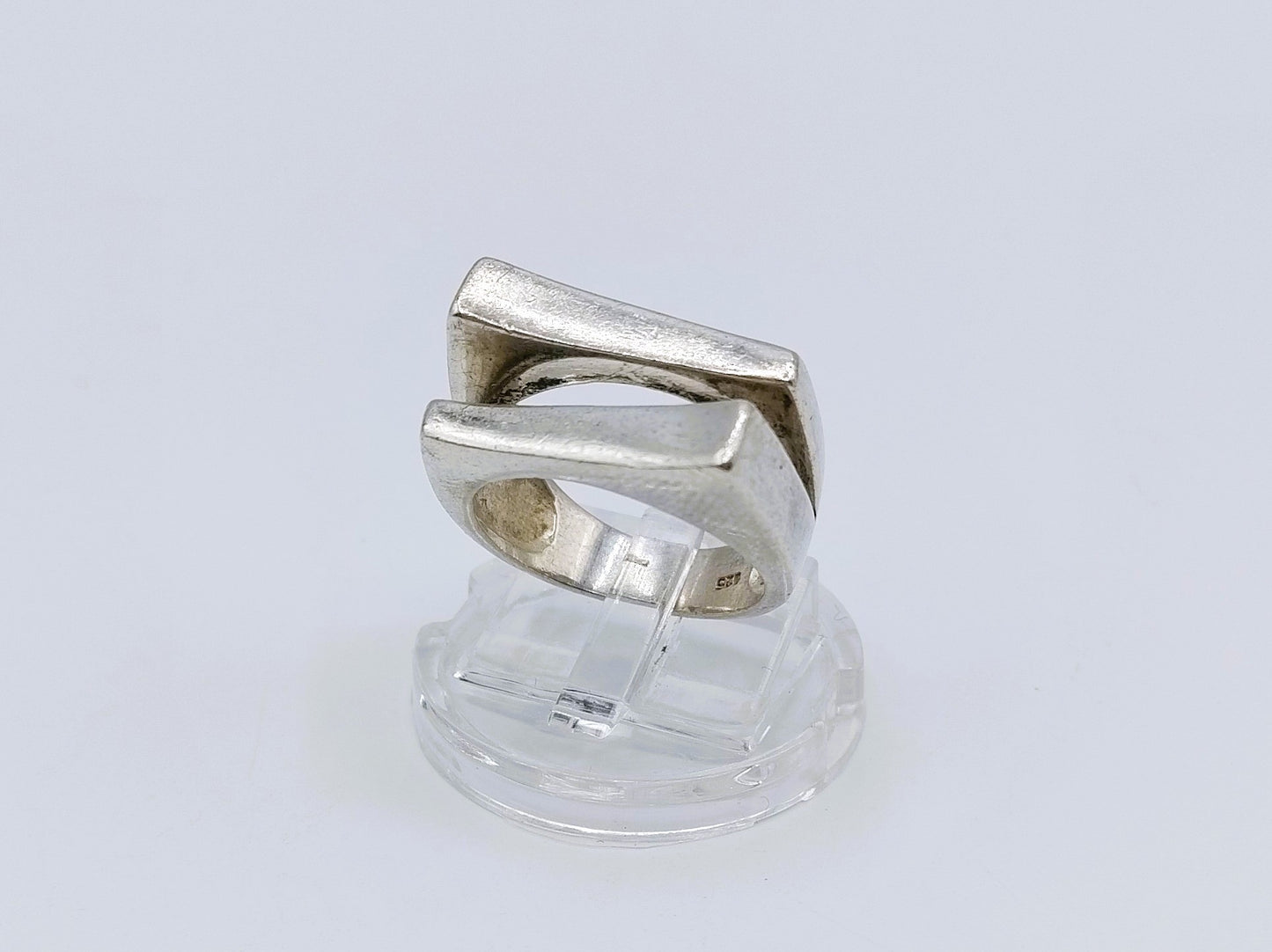 Zilveren unisex ring, 17 mm