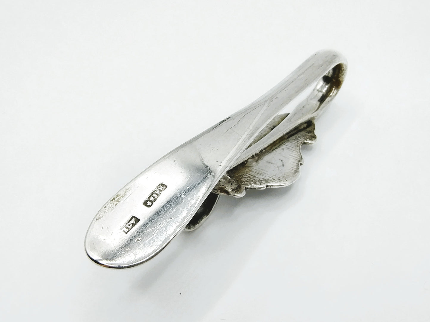 Silver bag hook, J. de Vries, Amsterdam, 1782