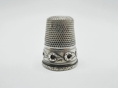 Silver thimble