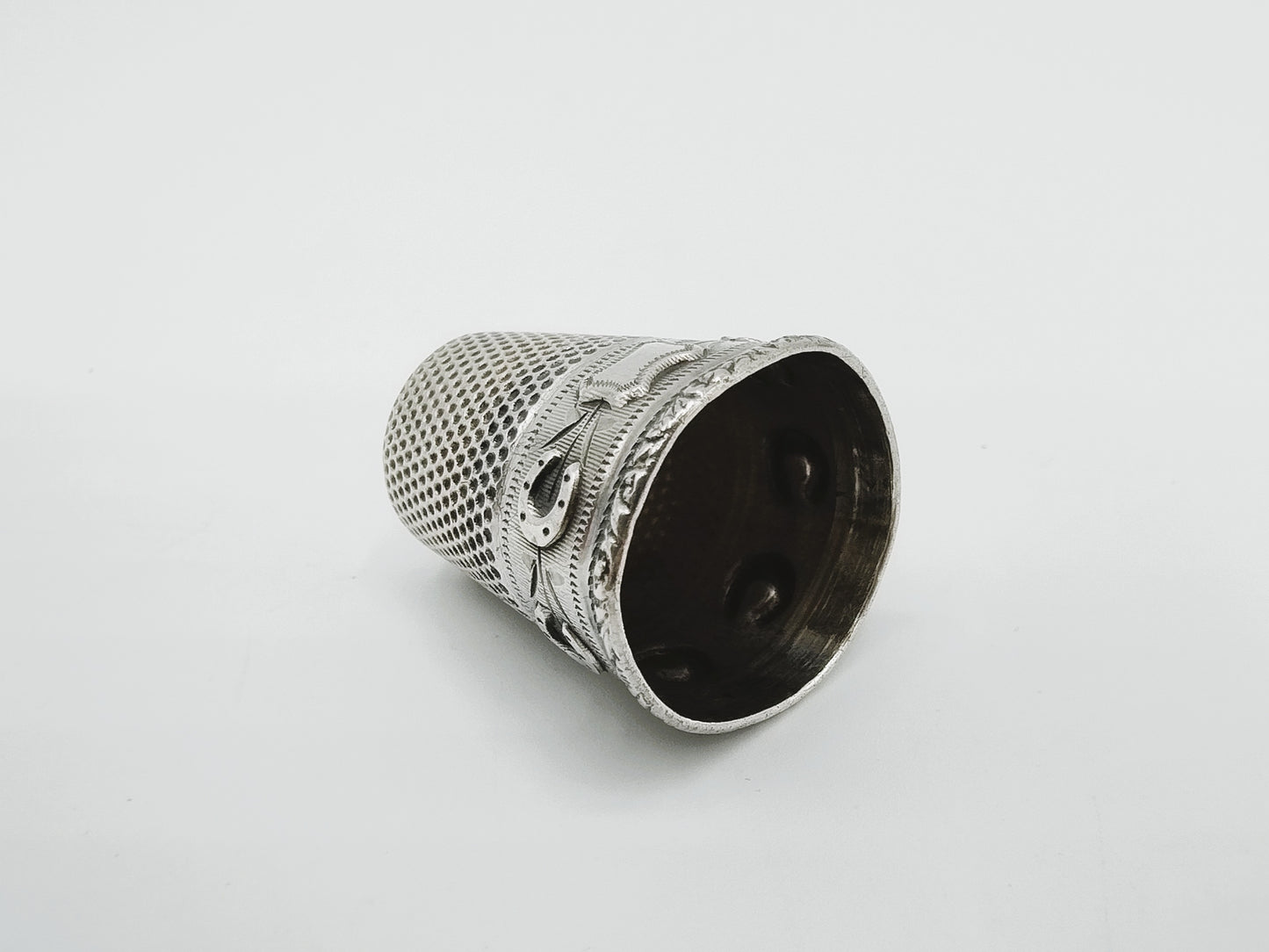 Silver thimble