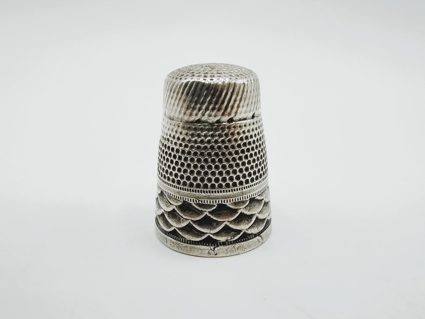 Silver thimble