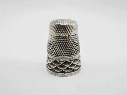 Silver thimble