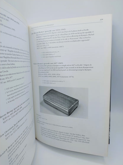Zwols Zilver, Het Zwolse goud- en zilversmidambacht en zijn meesters, 1999