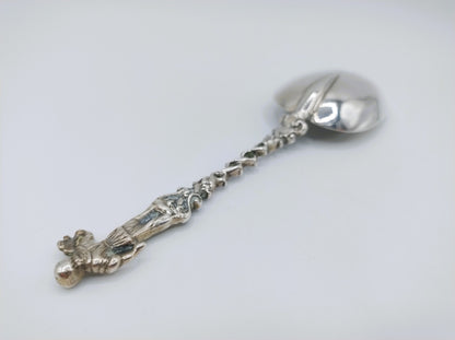 Silver occasional spoon, 18th century
