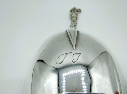 Silver occasional spoon, 18th century