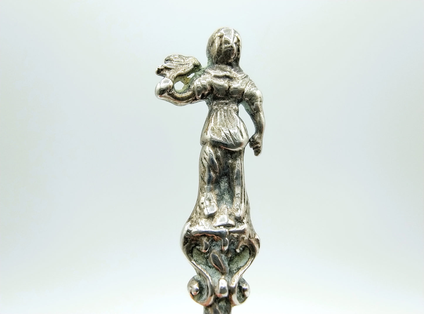 Silver occasional spoon, 18th century