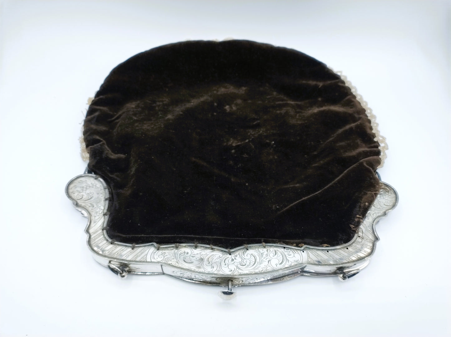 Large silver purse bracket, SF Reitsma, Heerenveen, 1866