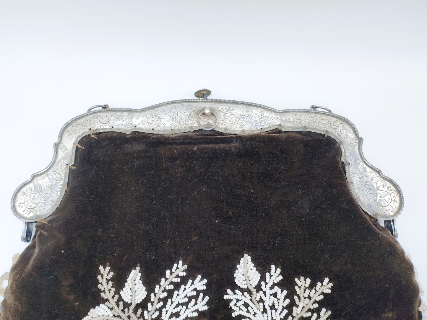 Large silver purse bracket, SF Reitsma, Heerenveen, 1866