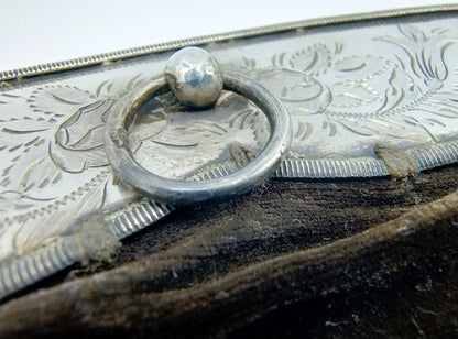 Large silver purse bracket, SF Reitsma, Heerenveen, 1866