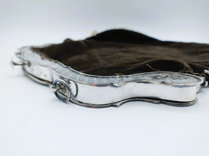 Large silver purse bracket, SF Reitsma, Heerenveen, 1866