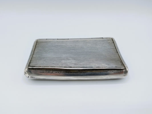 Silberne Tabakdose, A. Mopman, Schoonhoven, 1830